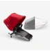 Прогулянковий блок коляски Bugaboo Donkey3 Alu/Grey Melange/Red