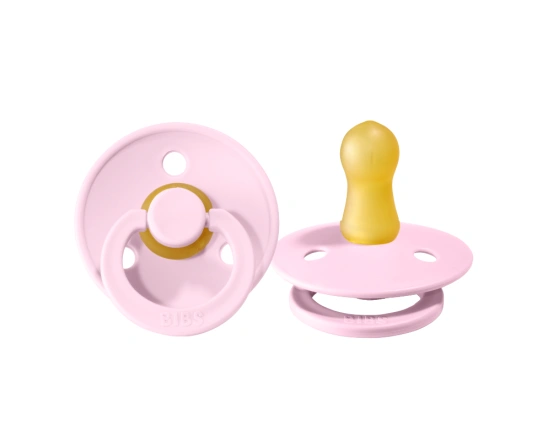 Пустушка BIBS Colour Латекс Baby Pink - Розмір 2
