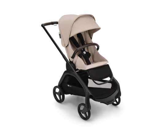Прогулянкова коляска Bugaboo DRAGONFLY - black/desert taupe