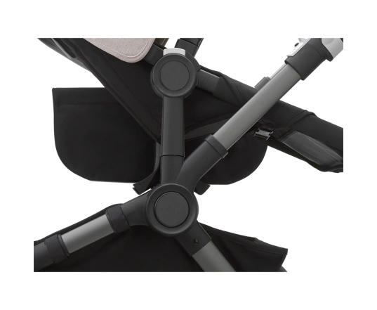 Універсальна коляска 2в1 Bugaboo Donkey5 Mono Black/Grey mélange (без капюшону)