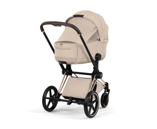Коляска Cybex PRIAM Style Collection 5.0 - cozy beige (шасі Rosegold)