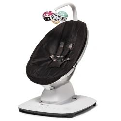Шезлонг качалка 4Moms MAMAROO 5.0 - classic black  - изображение