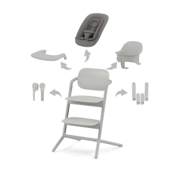 Стульчик для кормления 4 в 1 Cybex LEMO - suede grey - изображение