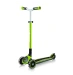 Самокат GLOBBER серії MASTER LIGHTS зелений, колеса з підсвіткою, 50кг, 4+