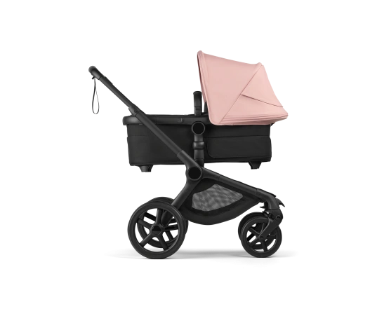 Универсальная коляска 2в1 Bugaboo FOX 5 RENEW - black/heritage black morning pink