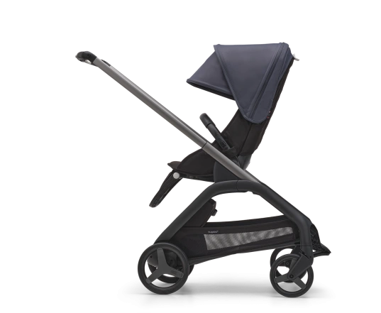 Прогулянкова коляска Bugaboo DRAGONFLY - graphite/midnight black stormy blue