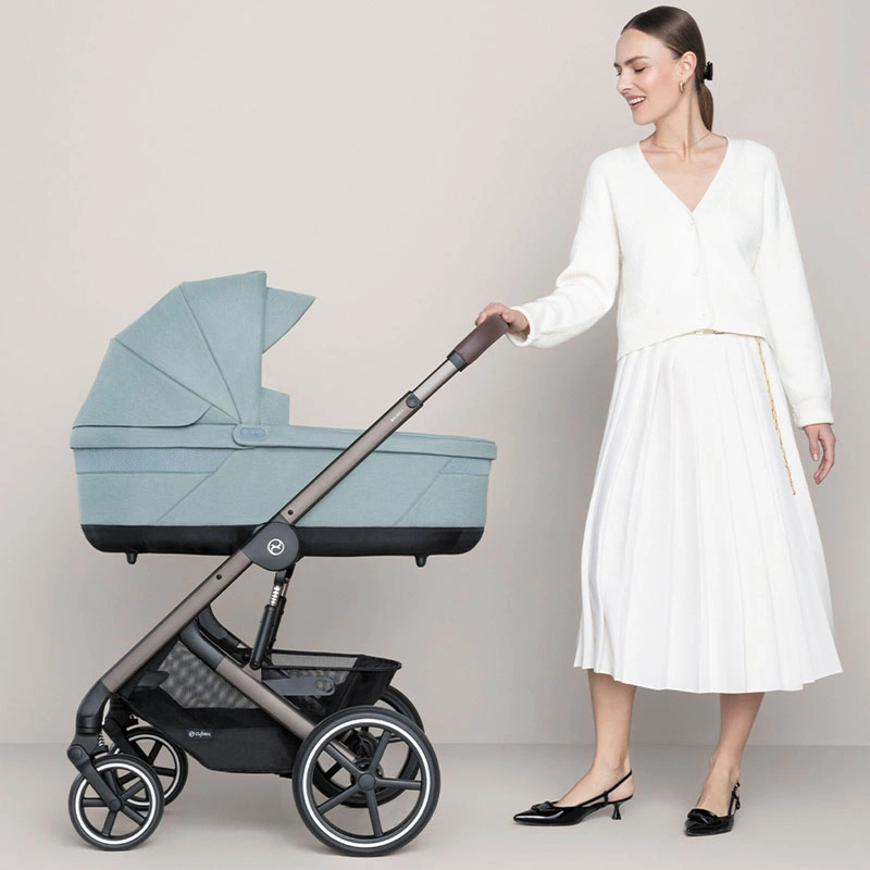 Купить Люлька коляски Cot S Lux Moon Black с доставкой по Украине | KIDSLINE-36 - изображение