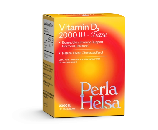 Дієтична добавка Perla Helsa Вітамін D3 2000 50 мкг 60