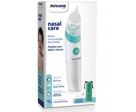 Електронний аспіратор назальний Miniland Baby Nasal care