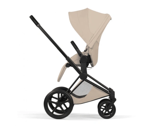Коляска Cybex PRIAM Style Collection 5.0 - cozy beige (шасі Matt Black)