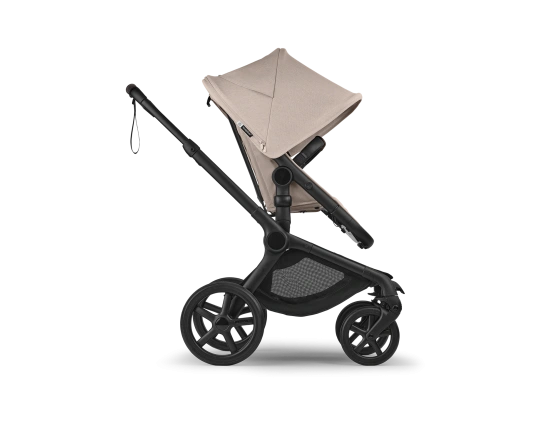 Универсальная коляска 2в1 Bugaboo FOX 5 RENEW - black/desert taupe melange-desert taupe melange