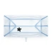Комплект ванночка для купання Stokke FLEXI BATH та підставка - блакитний