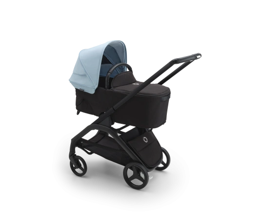 Универсальная коляска 2в1 Bugaboo DRAGONFLY - black/midnight black skyline blue