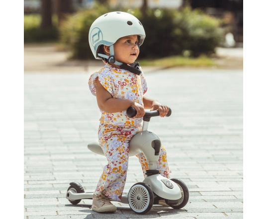 Самокат Scoot and Ride серії Highwaykick-1, світло-сірий, 1-5 років