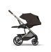 Прогулянкова коляска Cybex BALIOS S LUX TPE 2026 - chocolate brown (з бампером)