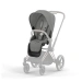 Купить Прогулочная коляска Cybex Priam Mirage Grey  (шасси Matt Black) с доставкой по Украине | KIDSLINE-45 - изображение