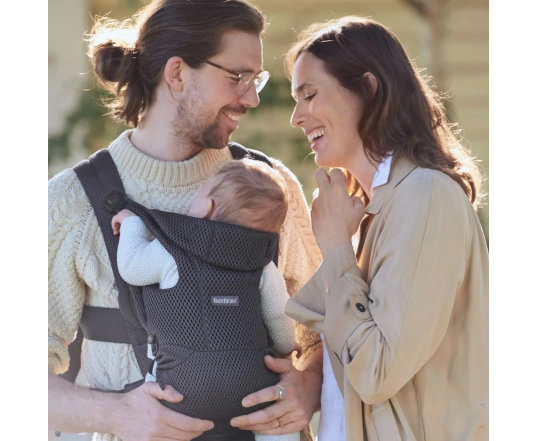 Рюкзак-кенгуру BB®Baby Carrier Move (сітка) - Сірий (антрацит)