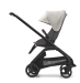 Прогулочная коляска Bugaboo DRAGONFLY - black/grey melange misty white