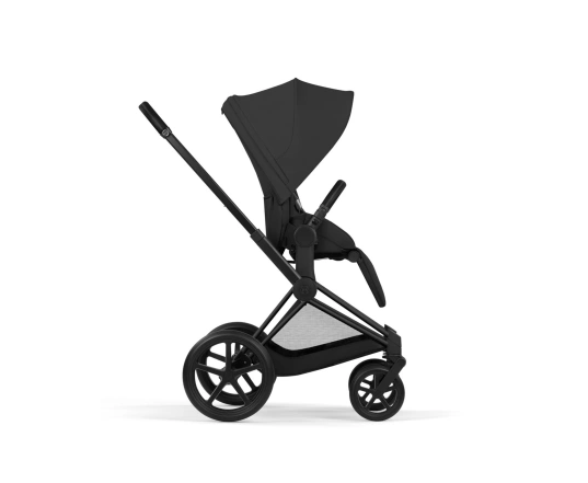 Коляска 2 в 1 Cybex PRIAM Comfort Collection 5.0 - sepia black (шасі Matt Black)