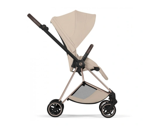 Коляска 2 в 1 Cybex MIOS Style Collection 5.0 - cozy beige (шасі Rosegold)