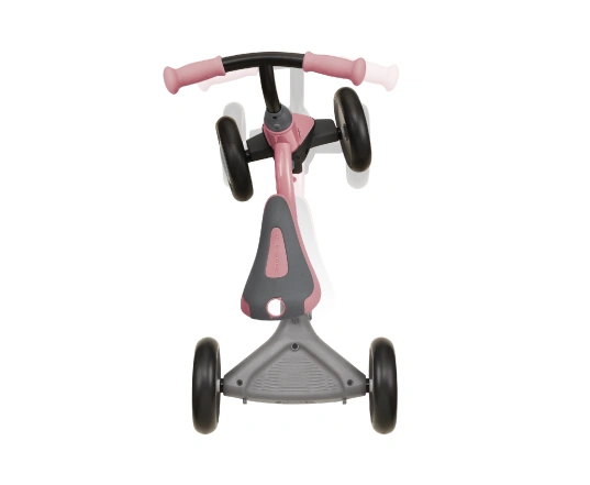 Біговел дитячий GLOBBER серії LEARNING BIKE 3в1 DELUXE - Пастельно-рожевий