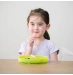 Силиконовая тарелка на присоске с разделителями Olababy Kiwi
