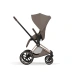 Прогулянкова коляска Cybex PRIAM Style Collection 5.0 - coconut brown (шасі Rose Gold)