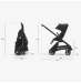 Універсальна коляска 2в1 Bugaboo DRAGONFLY - black/dark cherry-dark cherry