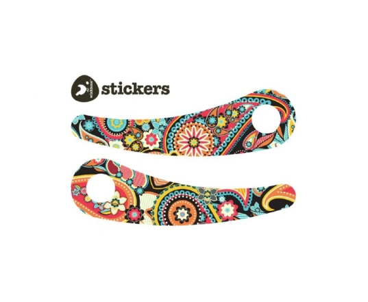 Наклейки на раму для біговела Wishbone Stickers - Paisley