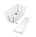 Комплект ванночка для купания Stokke FLEXI BATH и подставка - белый