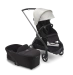 Универсальная коляска 2в1 Bugaboo DRAGONFLY - black/grey melange misty white