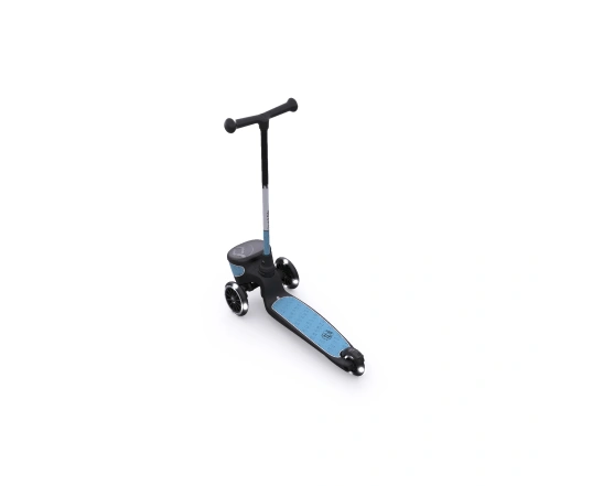 Самокат Scoot and Ride серії Highwaykick-2 з колесами що світяться сталевий, 2+ до 50кг