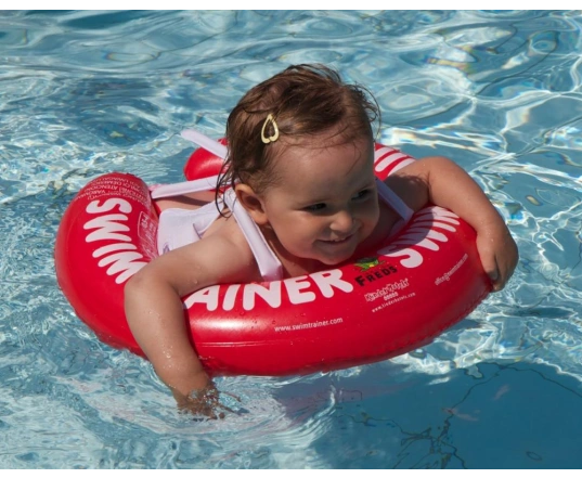 Коло надувне Swimtrainer червоний (від 3 міс до 4 років)