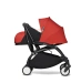 Універсальна коляска Stokke YOYO³ + компактна люлька BABYZEN Red (шасі Black)