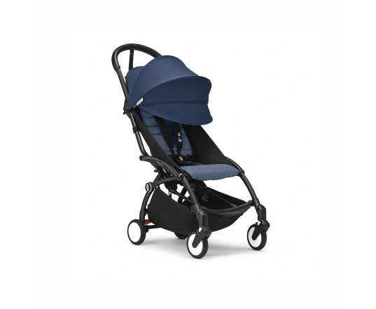 Прогулянкова коляска Stokke YOYO³ з 6 місяців Blue Air France (шасі  White)