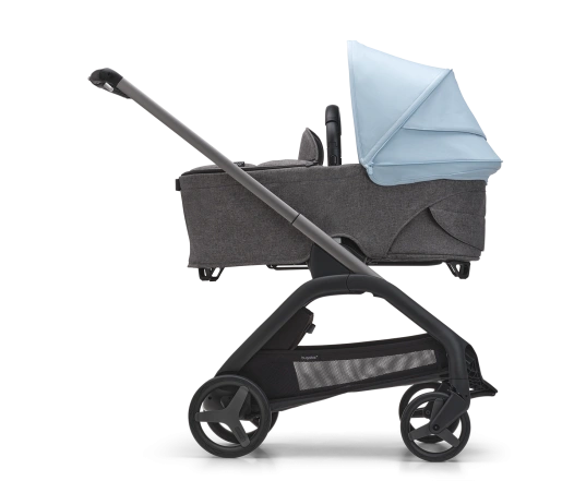 Универсальная коляска 2в1 Bugaboo DRAGONFLY - grafite/grey melange skyline blue