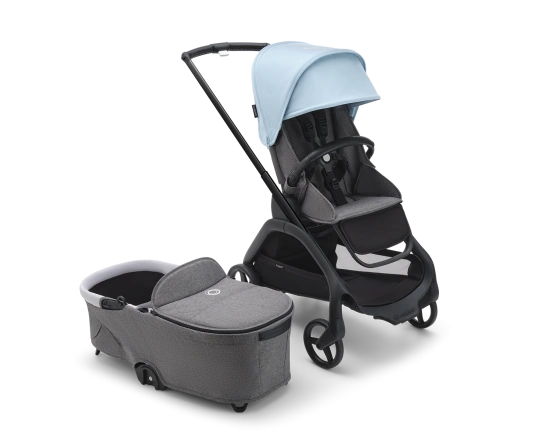 Универсальная коляска 2в1 Bugaboo DRAGONFLY - grafite/midnight black skyline blue