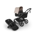 Універсальна коляска 2в1 Bugaboo FOX 5 RENEW - black/heritage black desert taupe melange