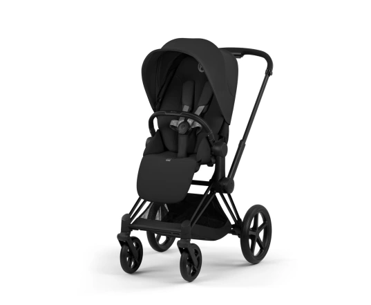 Коляска 2 в 1 Cybex PRIAM Comfort Collection 5.0 - sepia black (шасі Matt Black)