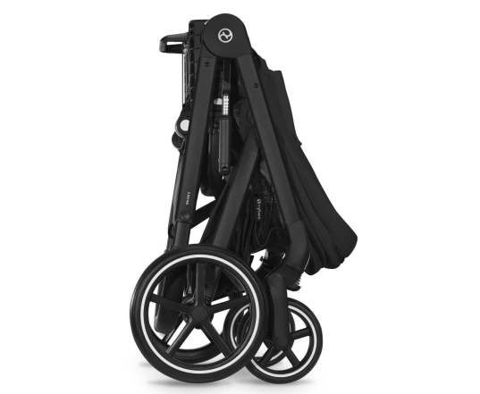 Прогулянкова коляска Cybex BALIOS S LUX BLK - moon black (з бампером)