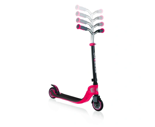  Самокат GLOBBER серії FLOW FOLDABLE 125 чорно-червоний, 100кг, 6+