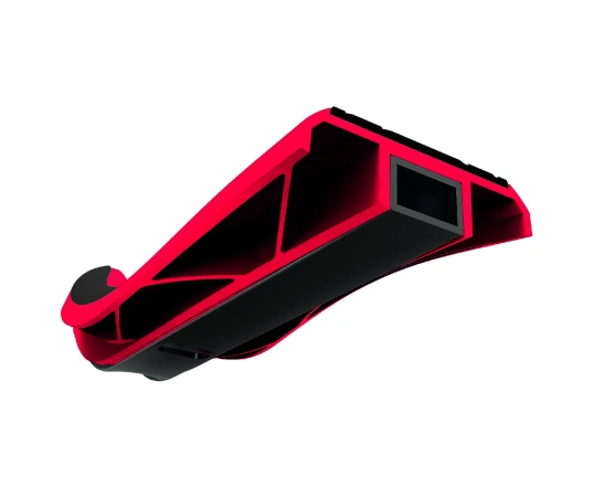  Самокат GLOBBER серії FLOW FOLDABLE 125 чорно-червоний, 100кг, 6+