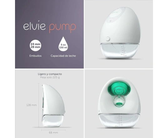 Молоковідсмоктувач електричний безшумний  ELVIE Pump double