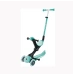 Самокат GLOBBER серії GO UP DELUXE LIGHTS 5в1 м'ятний, колеса світяться 20/50кг