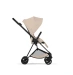 Коляска 2 в 1 Cybex MIOS Style Collection 5.0 - cozy beige (шасі Matt Black)