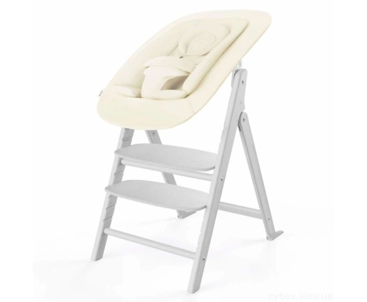 Стульчик для кормления 4в1 Cybex CLICK&FOLD - all white