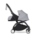 Універсальна коляска 2 в 1 Stokke YOYO³ + компактна люлька BABYZEN Stone (шасі Black)