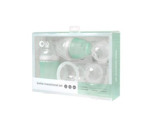 Набор детских антиколиковых бутылочек Olababy GentleBottle Rose