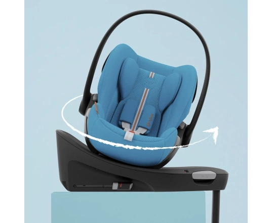 Автокресло Cybex CLOUD G-iSIZE PLUS 0-13кг - stormy blue