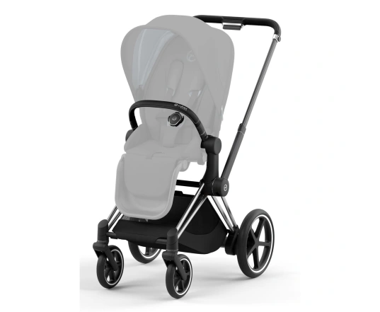 Шасі ePriam & каркас прогулянкового блоку Cybex - Chrome Black
